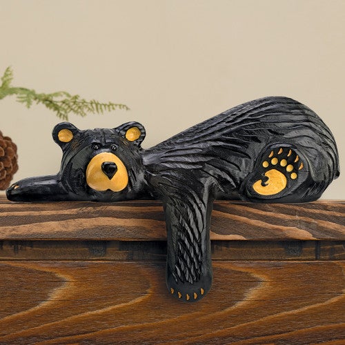 Relaxed Bear Sculpture