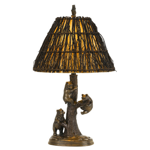Resin Bear Hayday Table Lamp