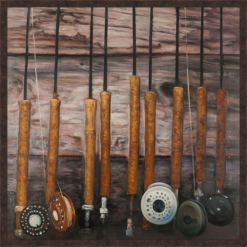 Rods & Reels Canvas Art
