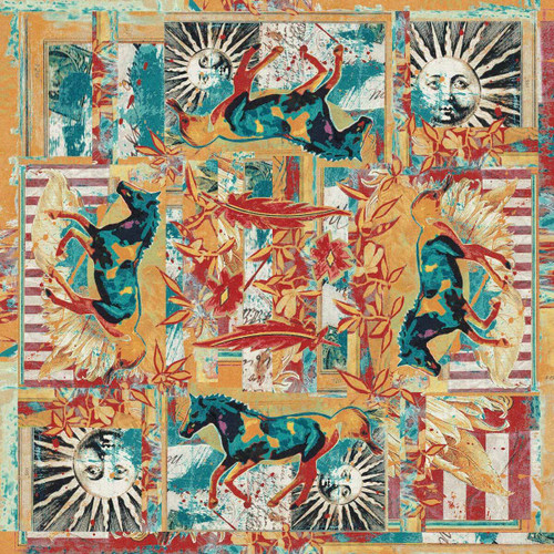 Ruiz Horse Rug - 8 Ft. Square