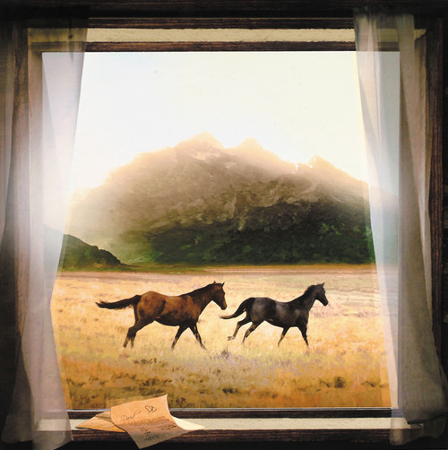 Running Free Personalized Print - 23 x 23