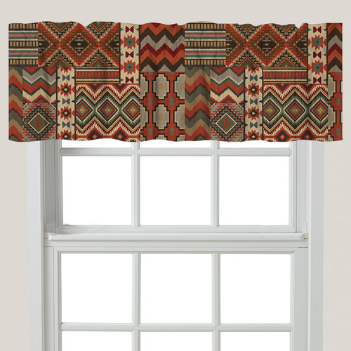 Rust Southwest Valance