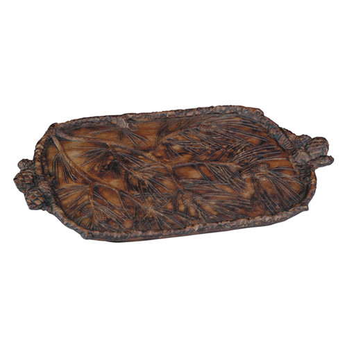 Rustic Evergreen Tray