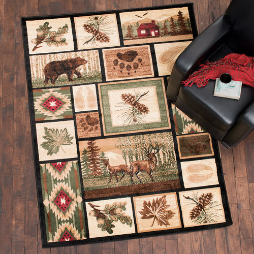 Rustic Retreat Rug - 5 x 7
