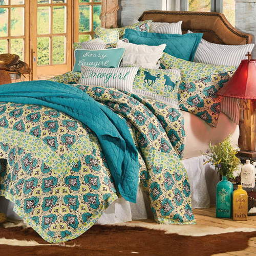 Western Spring Quilt Bedding Collection