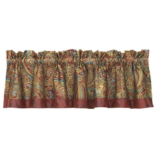 San Angelo Paisley Valance
