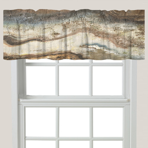 Sandy Strata Valance