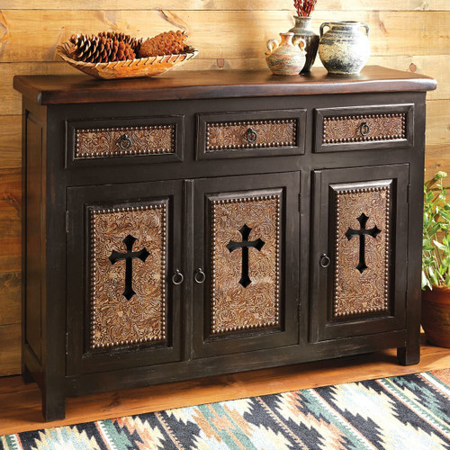 Santa Cruz Cross Cabinet - 3 Door