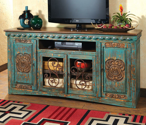 Santa Maria Turquoise Entertainment Console