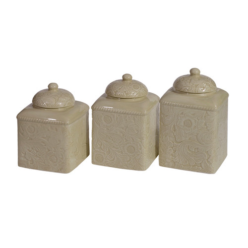 Savannah Taupe Canister Set