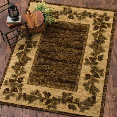 Scenic Mountain Rug - 4 x 5
