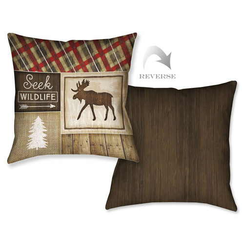 Seek Wildlife Pillow