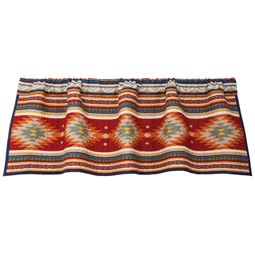 Serape Diamonds Valance