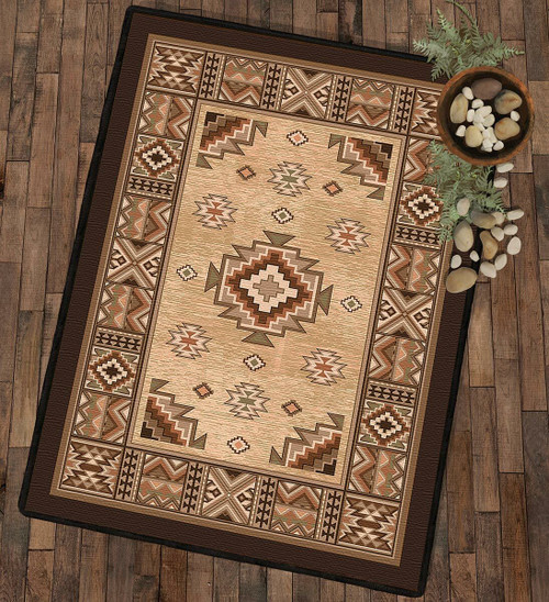 Sierra Canyon Tan Rug - 3 x 4