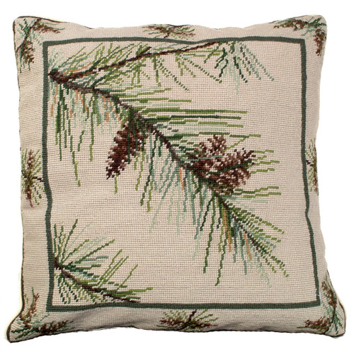 Snohomish Pine Branch Pillow