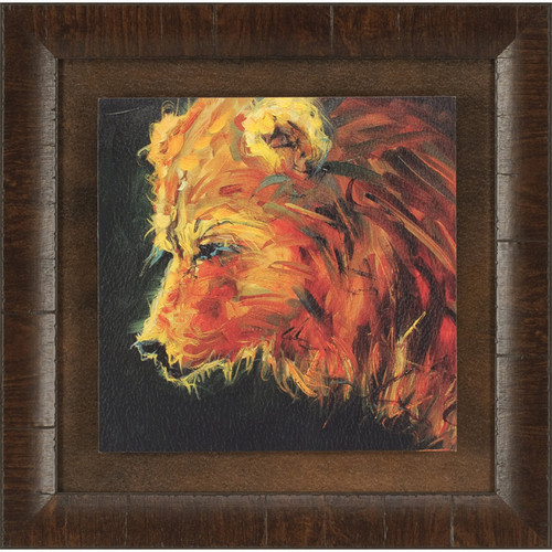 Solitary Bear Framed Wall Art
