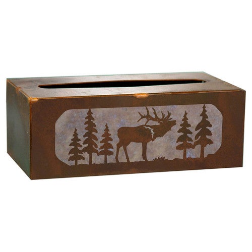 Elk Tissue Covers and Waste Basket