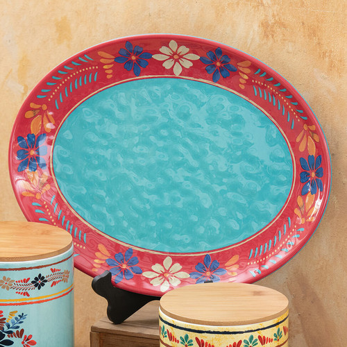 Southwest Bloom Serving Platter
