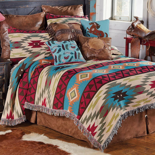 Southwest Expressions Tapestry Coverlet - King