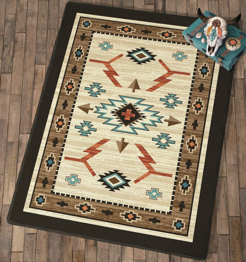 Southwest Oasis Rug - 8 x 11