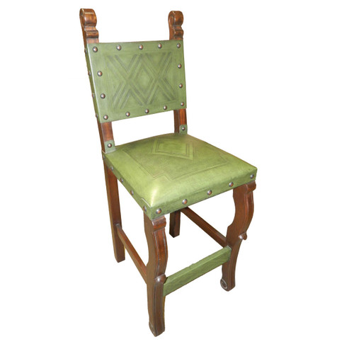 Spanish Heritage Counter Stools - Diamond Sage - Set of 2