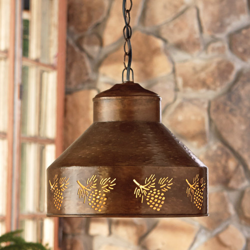 Spruce Creek Pinecone Pendant Light