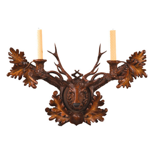 Stag Wall Sconce Candle Holder