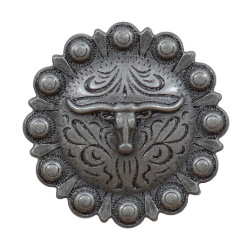 Steer Berry Concho Cabinet Pulls - Set of 2