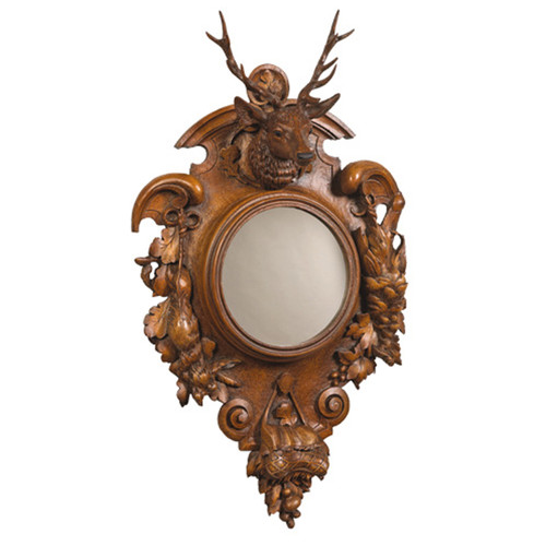 Stoic Stag Wall Mirror