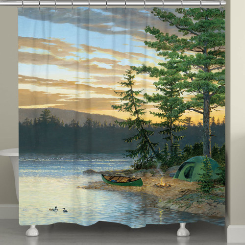 Summer Sunset Shower Curtain