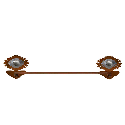 Sun Burst Concho Towel Bar
