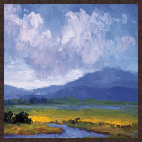 Sunlit Valley Canvas Art