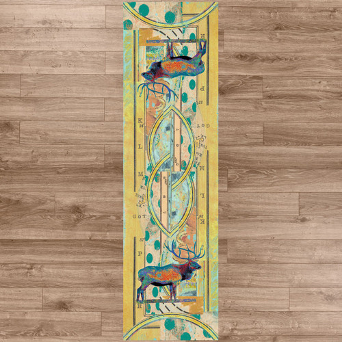 Sunrise Elk Rug - 2 x 8