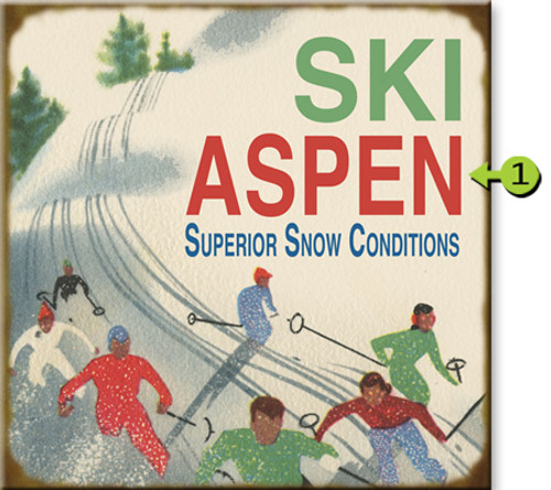 Superior Snow Conditions Personalized Signs - 28 x 28