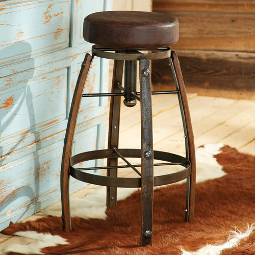 Tequila Barrel Barstool