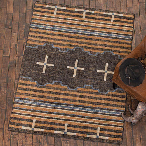 Three Chiefs Gray Rug - 2 x 8