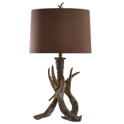 Rustic Ridge Antler Table Lamp - OVERSTOCK