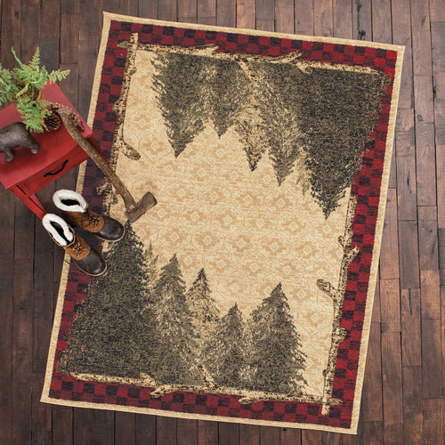 Timber Pines Natural Rug - 5 x 7