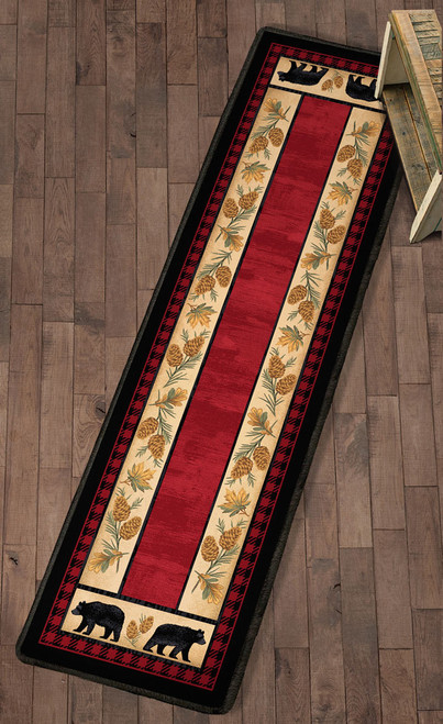 Timberland Bears Rug - 2 x 8