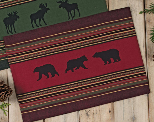 Timberland Wildlife Bear Placemat