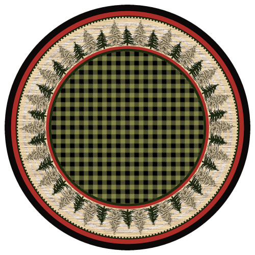 Timberline Rug - 8 Ft. Round