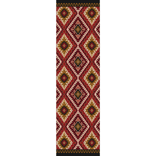 Traditions Rust Rug - 2 x 8