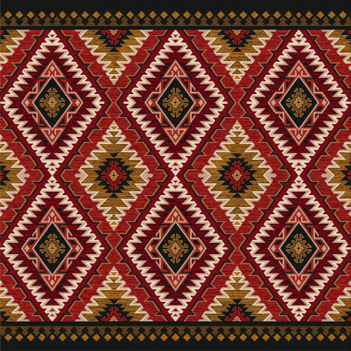 Traditions Rust Rug - 8 Ft. Square
