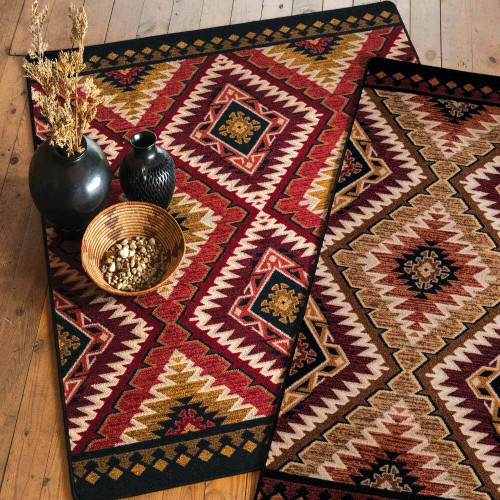 Traditions Rust Rug - 8 x 11