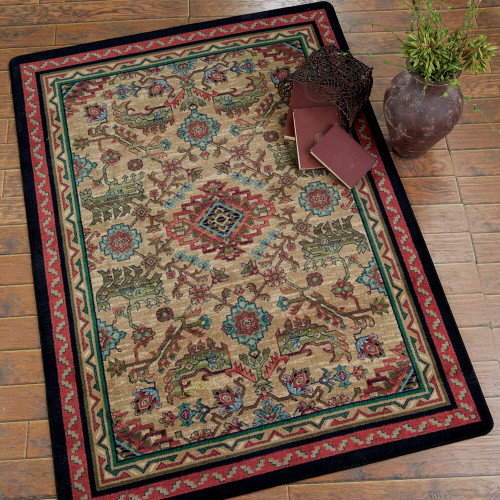 Tribal Echoes Saddle Rug - 11 x 13