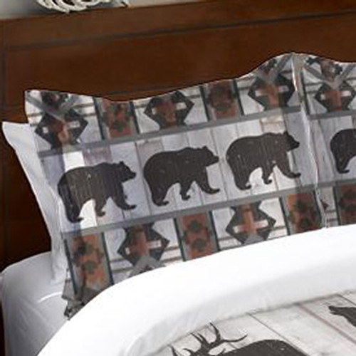 Tribal Wildlife Duvet Sham