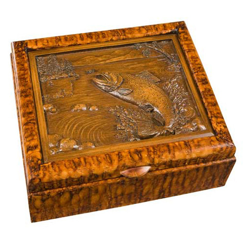 Trout Keepsake Box