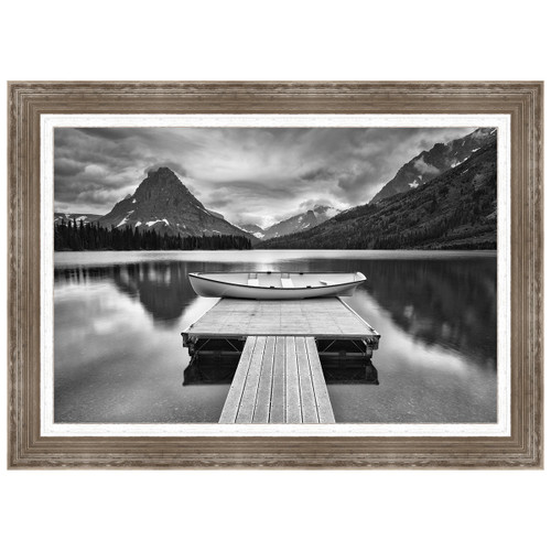 Two Medicine Lake Framed Print