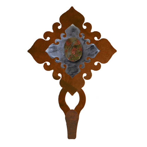 Unakite Stone Single Hook