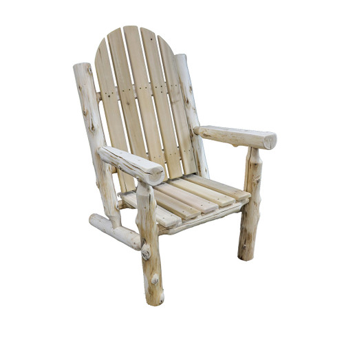 Unfinished Voyageur Adirondack Chair